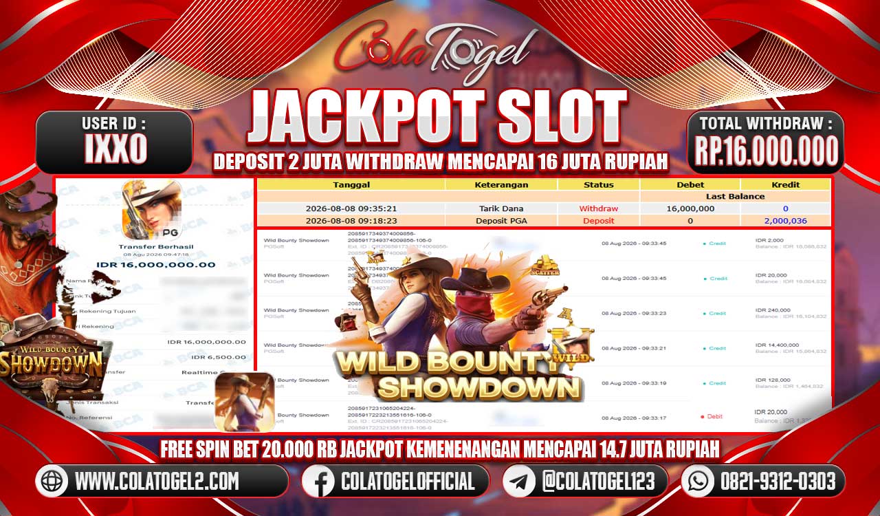 JACKPOT SLOT GACORR!!