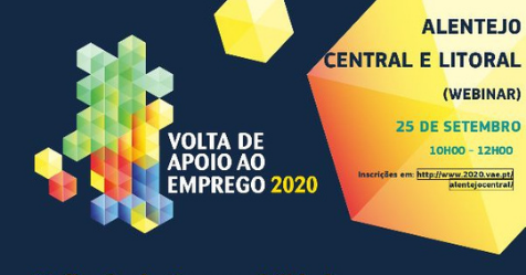 EUROPE DIRECT DO ALENTEJO CENTRAL E LITORAL PROMOVE WEBINAR SOBRE A VOLTA DE APOIO AO EMPREGO 2020