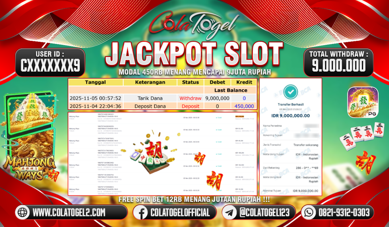 JACKPOT SLOT GACOR!!