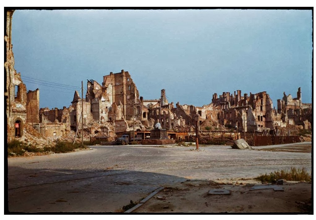 Varsovia en color, agosto 1947