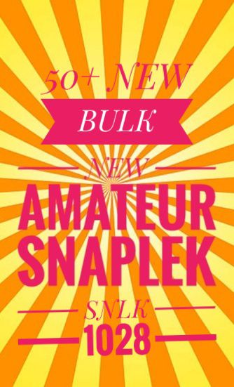 50+ NEW BULK AMATEUR SNAPLEK - SNLK1028