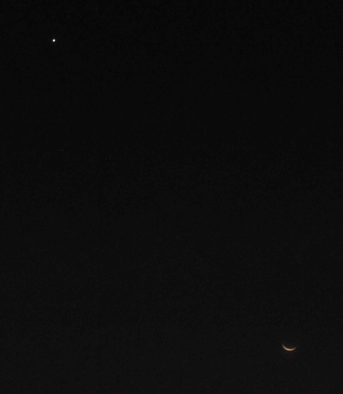 26.6.Venus & Luna (and the summery evening) VI (crop)