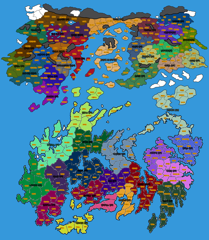 조각난 세계 지도01