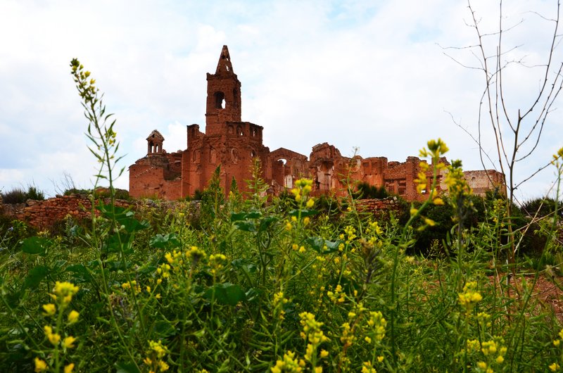 BELCHITE VIEJO-24-4-2014-ZARAGOZA - Pueblos y lugares abandonados/deshabitados-2011 AL 2024 (28)