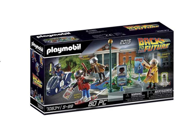 Liverpool: Set de Construcción Playmobil Persecución de Back To The Future Parte II 
