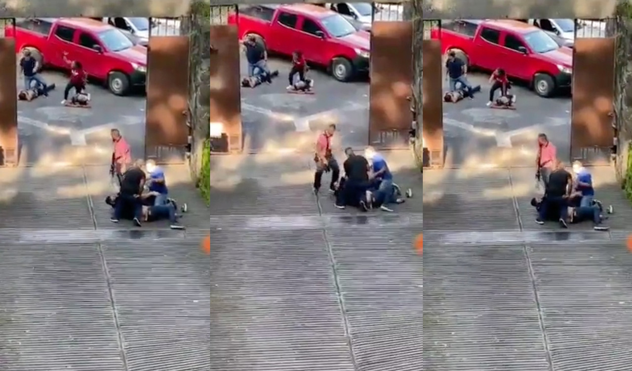 “El Seven” rogó por ayuda cuando fue detenido, video muestra que fue sometido