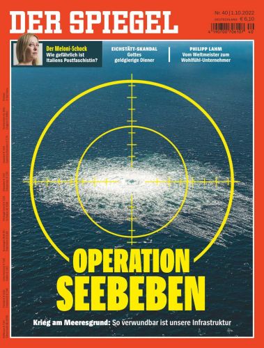 Cover: Der Spiegel Nachrichtenmagazin No 40 vom 01  Oktober 2022