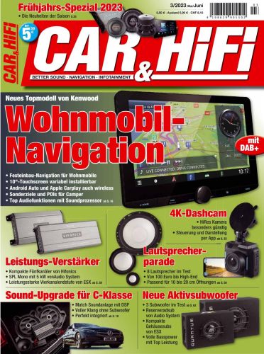 Cover: Car und Hifi Magazin Mai-Juni No 03 2023