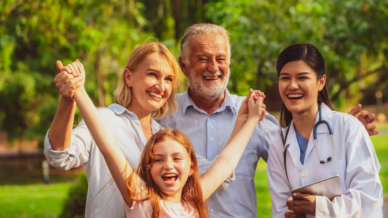 Healthy India Family Image