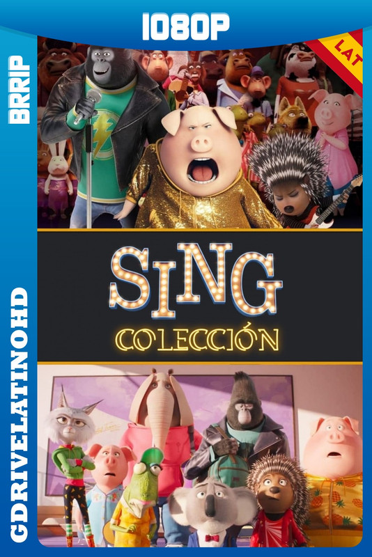 Sing – Colección (2016-2021) BRRip 1080p Latino-Inglés