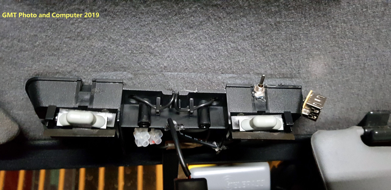 Suzuki Vitara 97 - collegamenti elettrici Plafoniera Led e USB 2