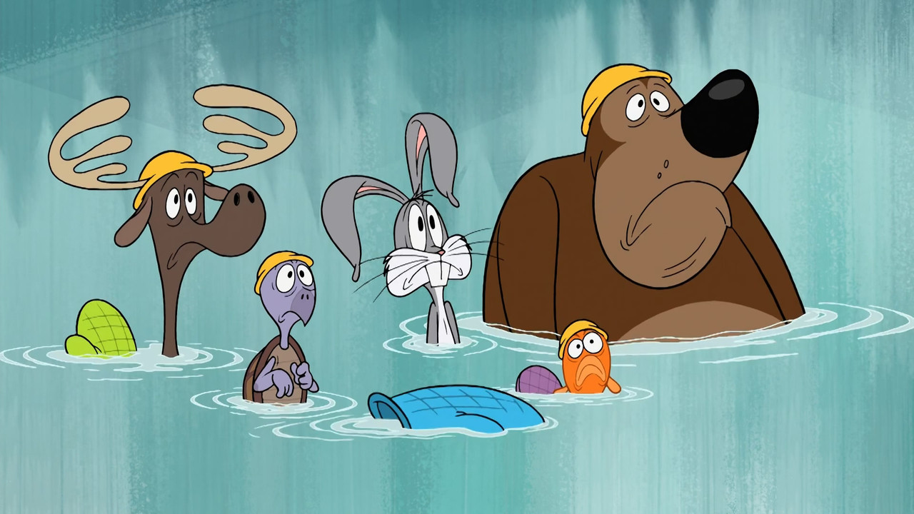 New Looney Tunes (2015) S01E45-E46 Beaver Fever & Coyote.Rabbit.Squirrel (1080p AMZN Webrip x265 10b
