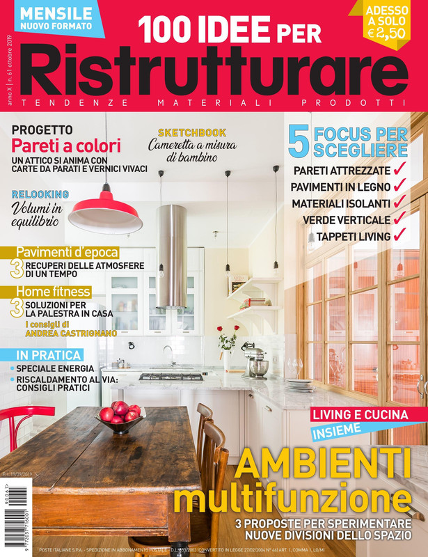 100 Idee per Ristrutturare – Ottobre 2019