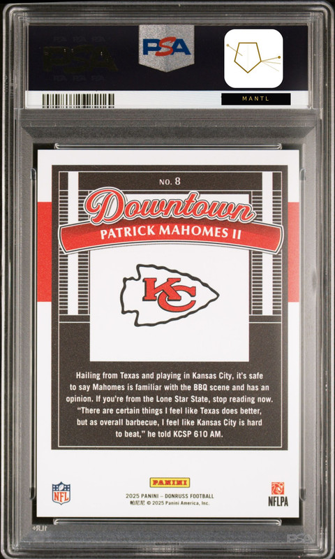 Back — PATRICK MAHOMES II