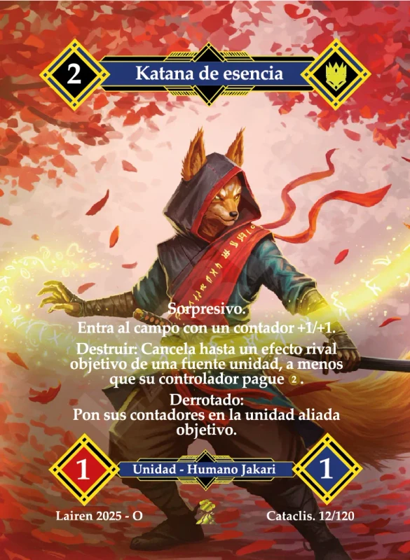 KATANA DE ESENCIA