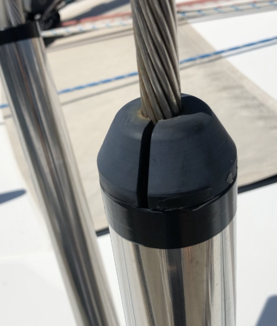 Shroud/Turnbuckle cover cap Jeanneau Owners Forum