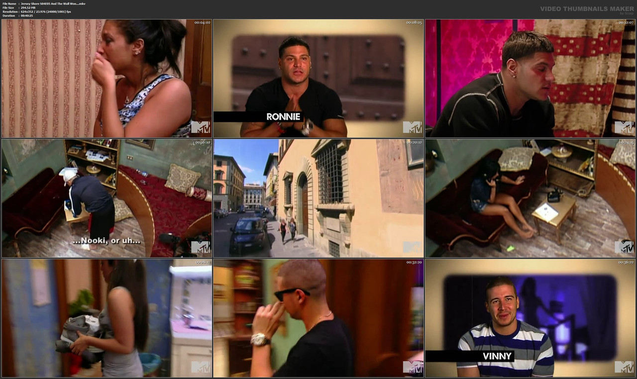 Jersey Shore S04E05 And The Wall Won....mkv