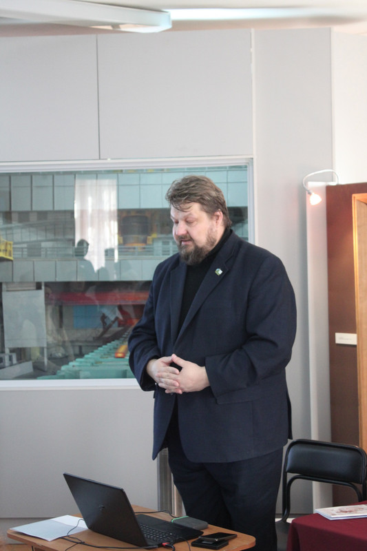 Алексей Юрьевич Хлопотов рассказывает о поездке в Санкт-Петербург