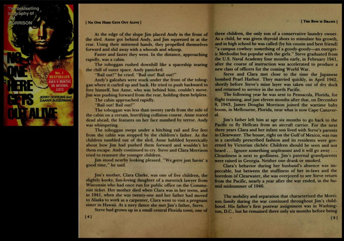 No One Here Gets Out Alive | TheDoors4Scorpywag 'Other Voices