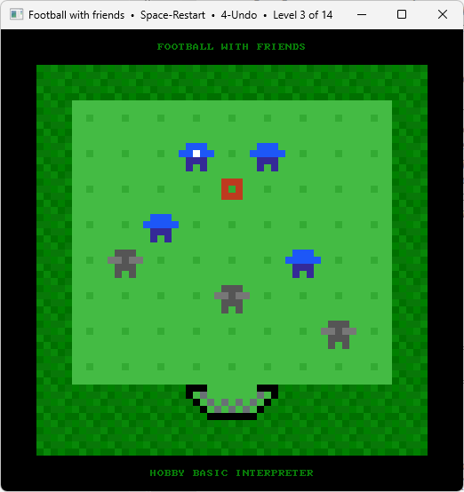 HOBBY BASIC FOOTBALL WITH FRIENDS WINDOWS11 CONSOLE