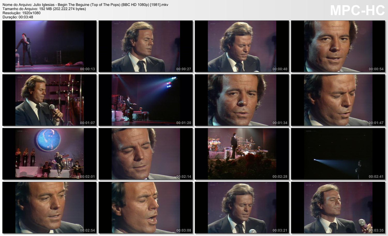 Julio Iglesias - Begin The Beguine (Top of The Pops) (BBC HD 1080p) [05.11.1981]