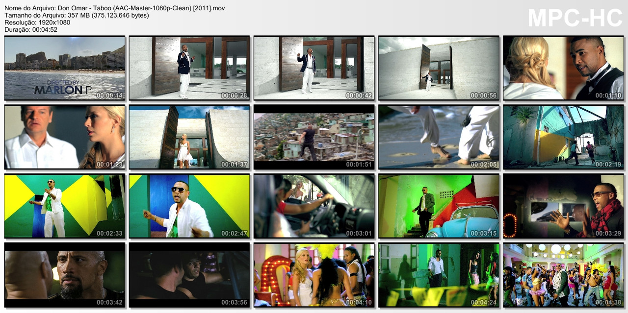 Don Omar - Taboo (AAC-Master-1080p-Clean) [2011]