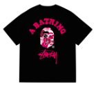 Bape x Stussy Camiseta