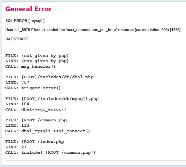 error