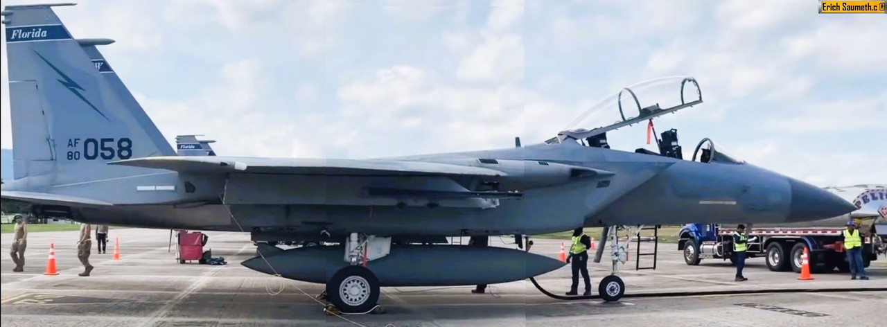 Estados Unidos despliega seis cazas F-15C en Colombia