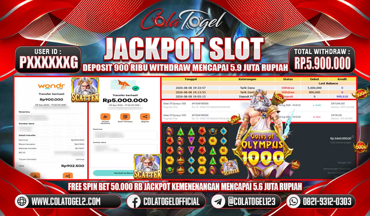 JACKPOT SLOT GACORR!!