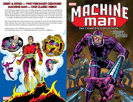 Machine Man by Kirby & Ditko - The Complete Collection (2016)