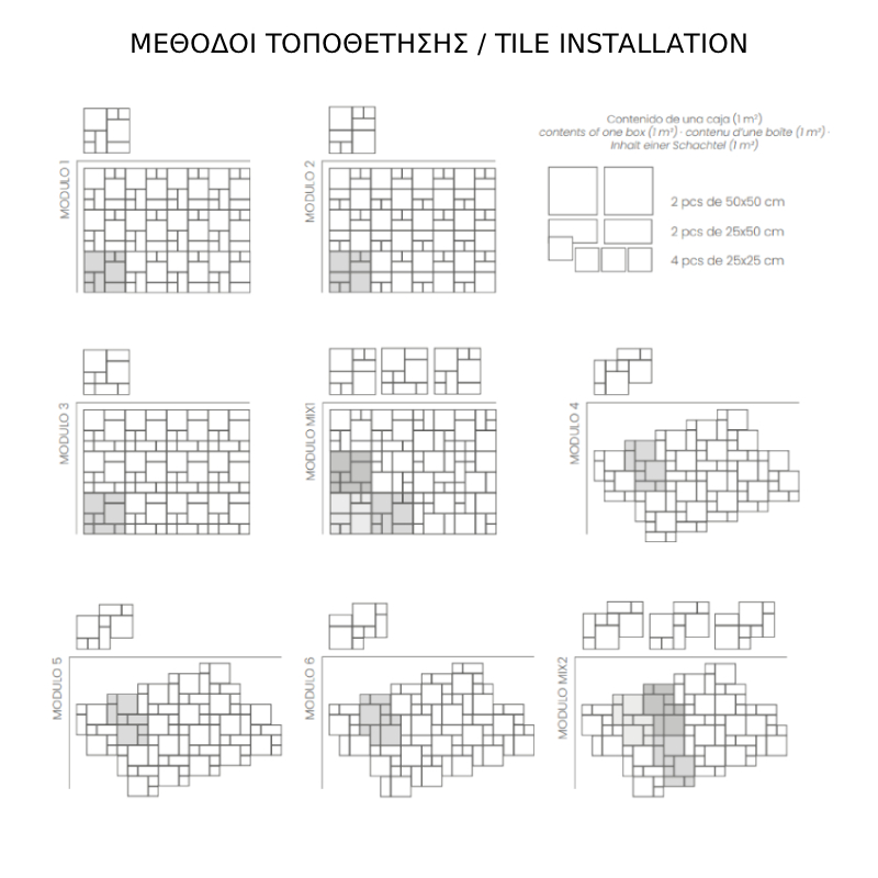 Πλακάκι Modula Redstone Crema 100x100 Antislip - Image 3