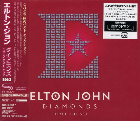 Elton John - Diamonds (2019) (3CD Box Set, Japanese Limited Edition, Remastered) FLAC