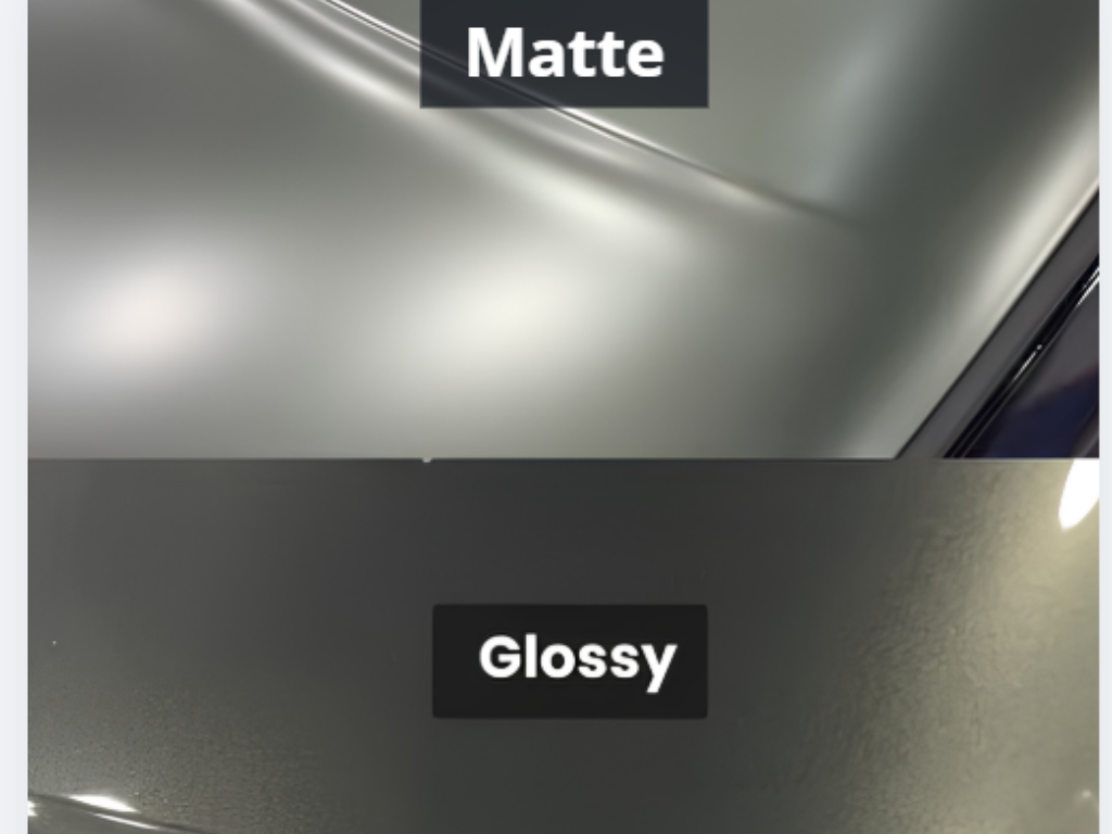 Matte PPF installation detail