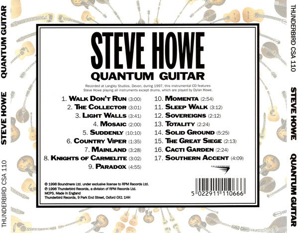 Steve Howe - Quantum Guitar (1998) Lossless+MP3