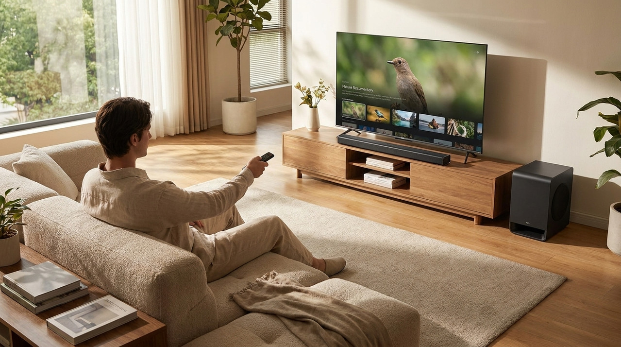 Barra de sonido TCL S60K con Dolby Atmos y DTS:X