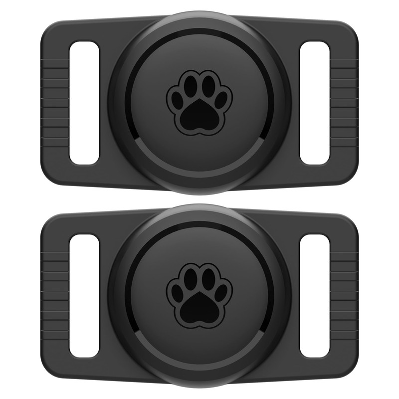 GOCII AirTag Dog Collar Holder 2 Pack