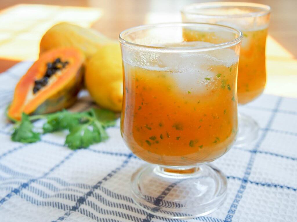 Pepaya Lemonade.