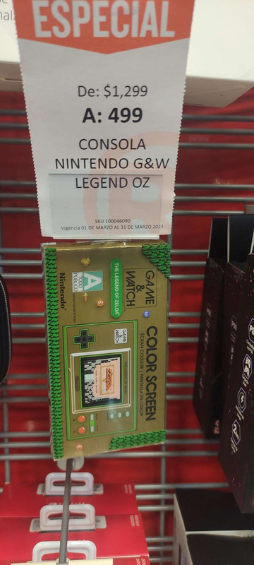RadioShack - Game & Watch Leyenda de Zelda