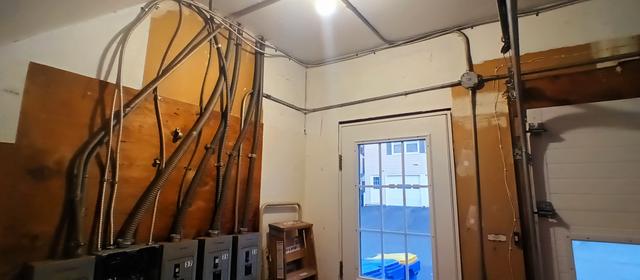 Garage Ceiling Cable Routing