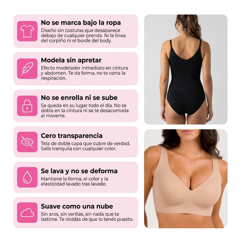 Beneficios del body reductor y corpi&ntilde;o segunda piel Coc&oacute;