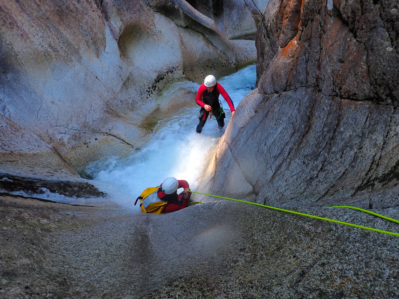 Saut canyoning Ossau