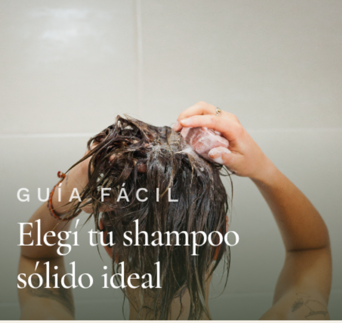 Guía fácil para elegir tu shampoo sólido