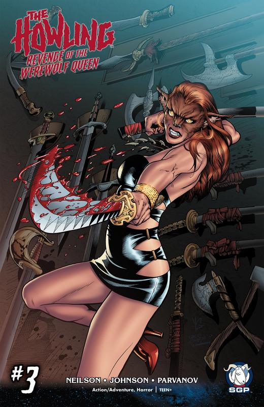 The Howling - Revenge of the Werewolf Queen #1-8 (2017) Complete