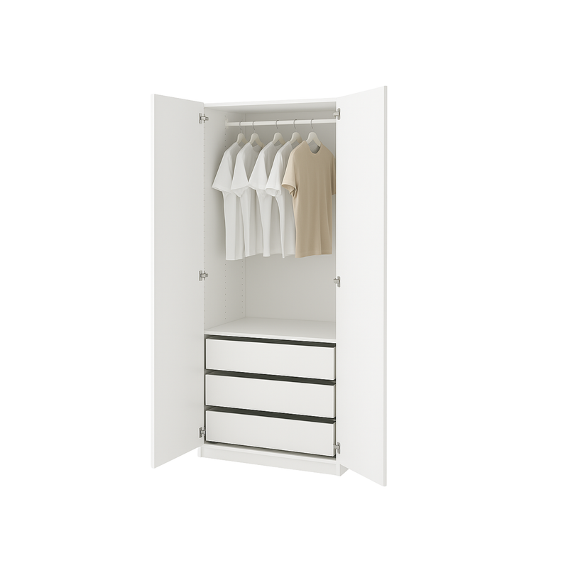 IKEA PAX – 1 kast met deuren, professioneel gemonteerd