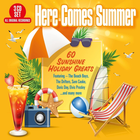 VA - Here Comes Summer: 60 Sunshine Holiday Greats (3CDs) (2021) MP3