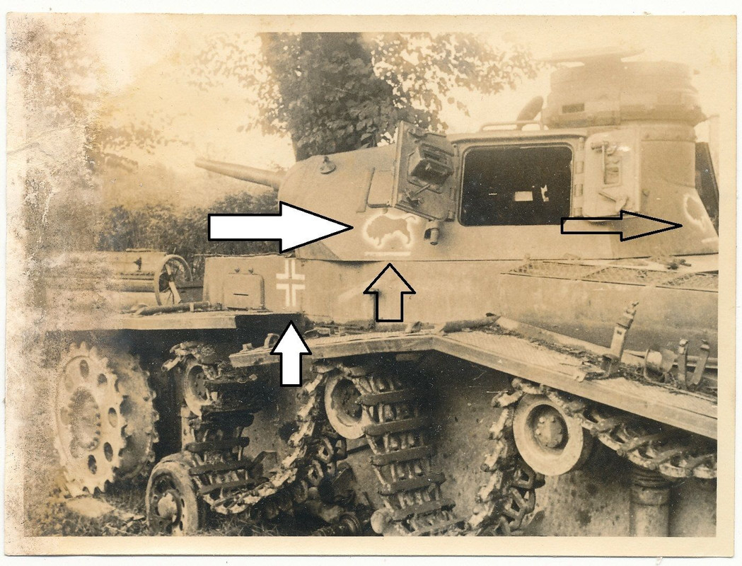 PANZER III MIT KENNUNG BISON BÜFFE