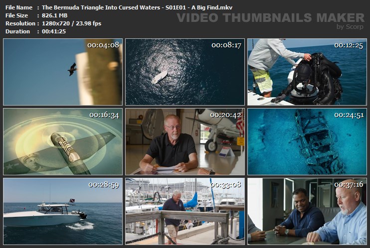The Bermuda Triangle Into Cursed Waters - S01E01 - A Big Find.mkv