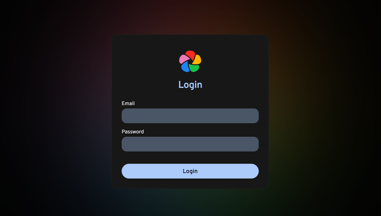 Login to Immich