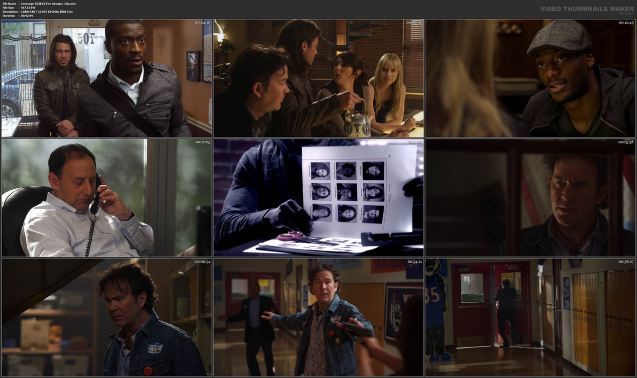 Leverage S03E02 The Reunion Job.mkv